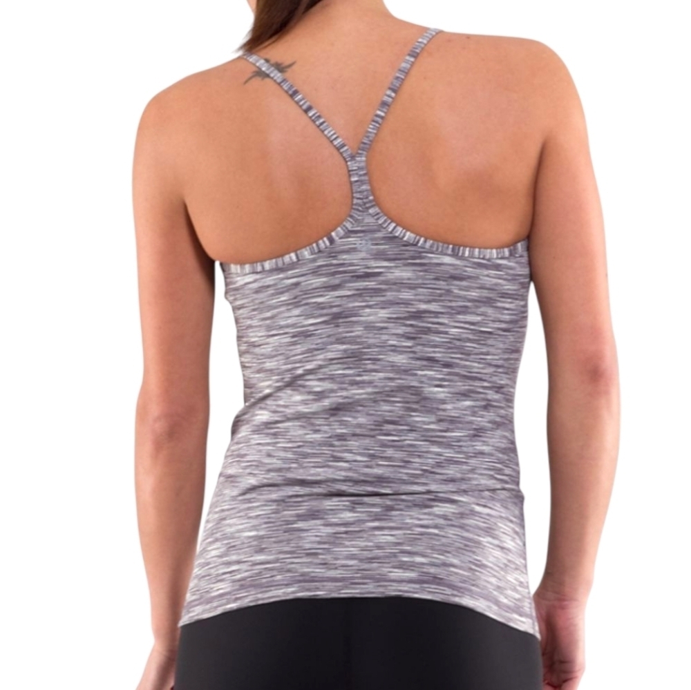 Lululemon Power Y Tank Top Stretch Athletic Women 8 Fitted Yoga
